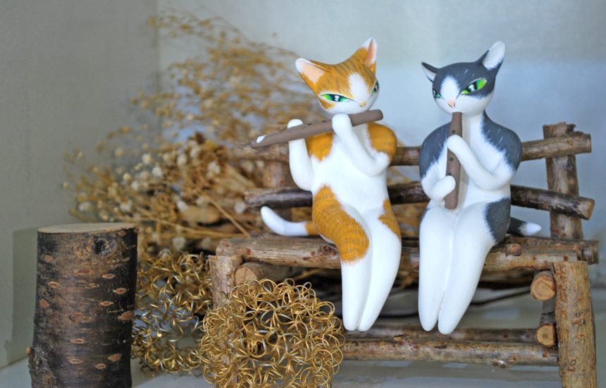 ネコ好きが集まる癒しの空間。ミニギャラリーにゃん